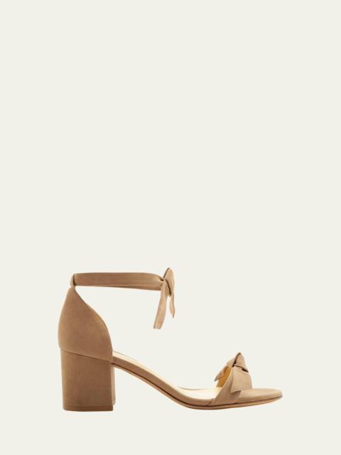ALEXANDRE BIRMAN Clarita Suede Block-Heel Sandals