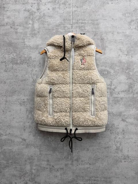 Moncler Moncler Teddy Plush Down Vest