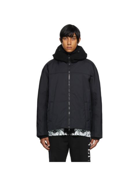 Valentino Navy Re-Sew Jacket
