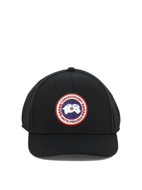Baseball Cap With Logo Patch Hats Black