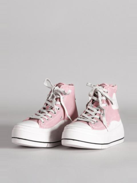 R13 KURT HIGH TOP SNEAKER-PINK