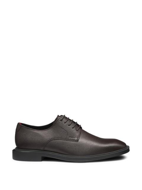 HUGO DERBY SHOES IN GRAINED LEATHER