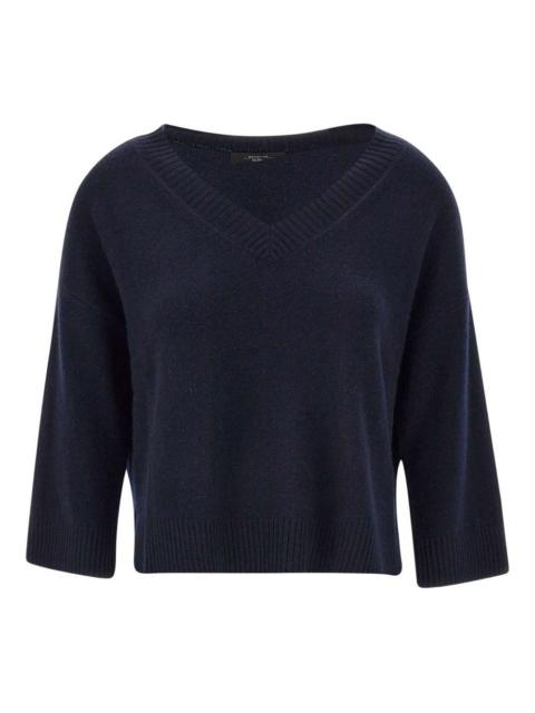 WEEKEND Max Mara Leva V-neck ribbed jumper