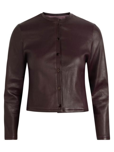 STOULS Stouls Astrid 25 Stretch-leather Cardigan