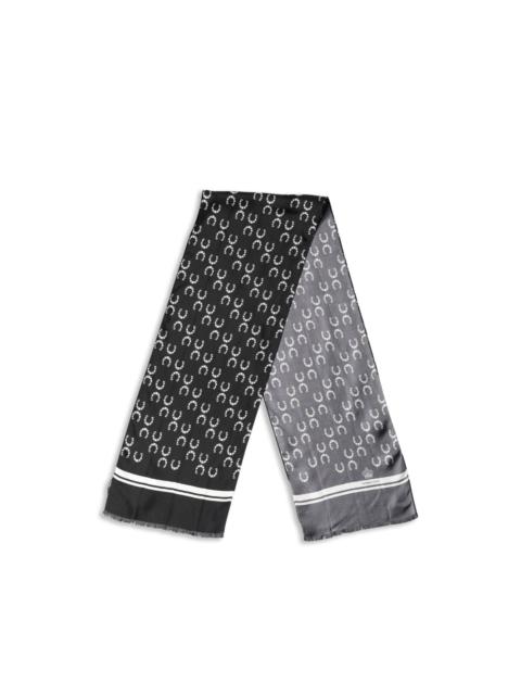 Dolce & Gabbana horseshoe-print silk scarf