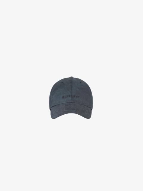 GIVENCHY 4G EMBROIDERED CAP IN CANVAS