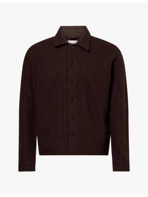 NN07 Reed Button Wool Shirt