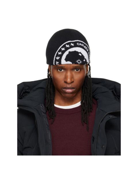 Canada Goose Black Arctic Contrast Beanie