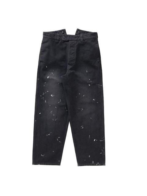 visvim TILLER PANTS DMGD BLACK