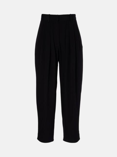 Isabel Marant Janice high-rise crêpe wide-leg pants