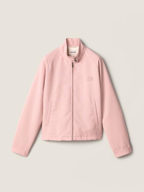 Miu Miu Kid mohair blouson jacket