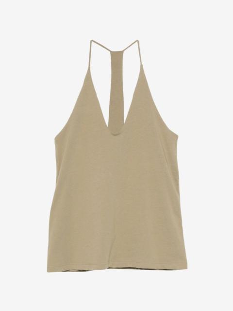 Tibi Program Racerback V-neck top