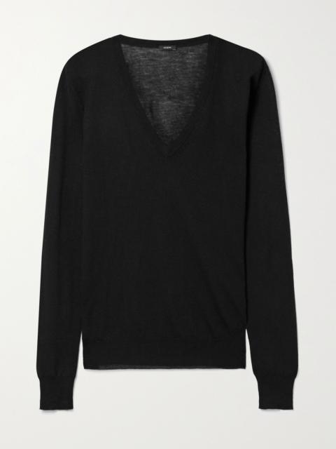 JOSEPH Cashair cashmere sweater Black