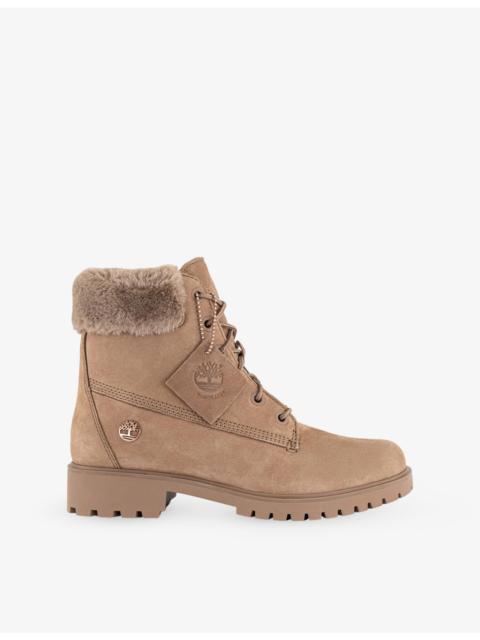 Timberland Lyonsdale Nubuck-Leather Ankle Boots
