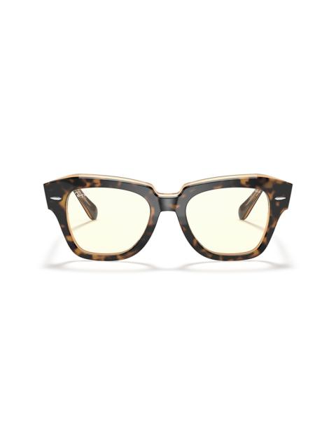 Ray-Ban RB2186 State Street Blue-Light Clear Evolve