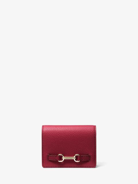 MICHAEL KORS Carson Small Pebbled Leather Wallet