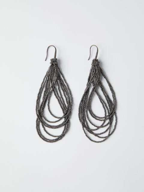 Brunello Cucinelli Monili-bead earrings | farfetch | REVERSIBLE