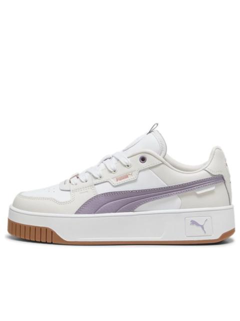 PUMA (WMNS) PUMA 카리나 스트리트 럭스 '화이트 팔레 매핑 그레이'397487-06