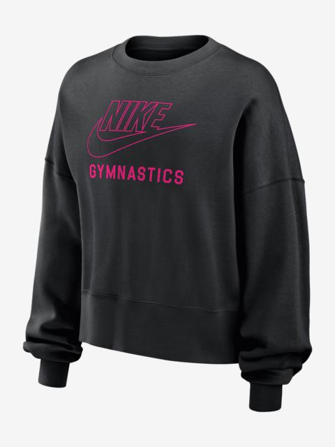 Nike Phoenix Fleece Women's Gymnastics Crew-Neck Sweatshirt