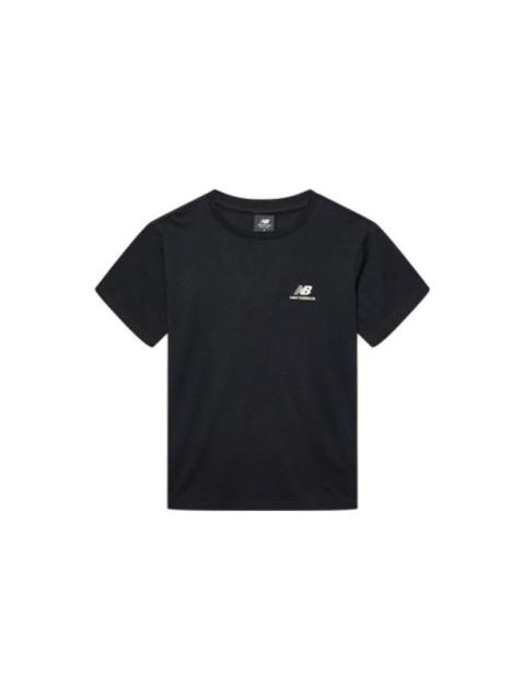 New Balance New Balance Logo Graphic T-Shirt 'Black White' AMT22367-BK