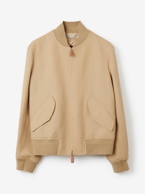 Burberry Wool Ramie Harrington Jacket