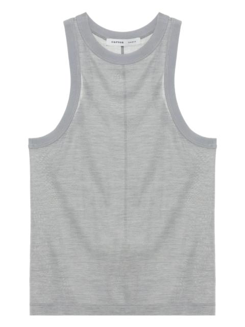 Carven Semi-sheer Tank Top