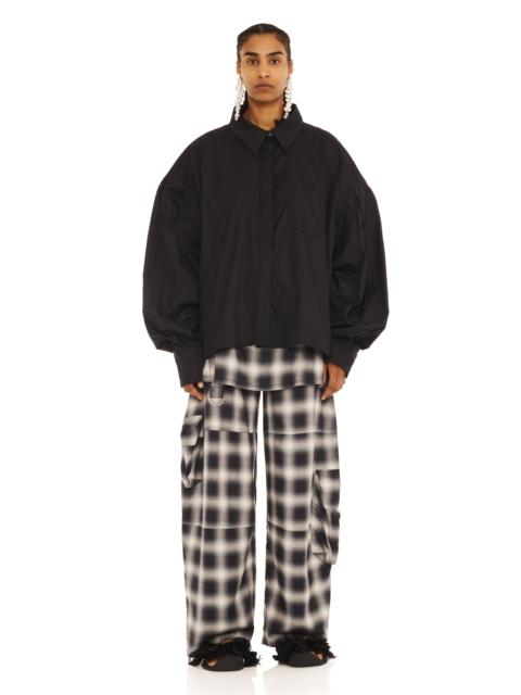 Collina Strada BLACK CHASON BUTTON UP