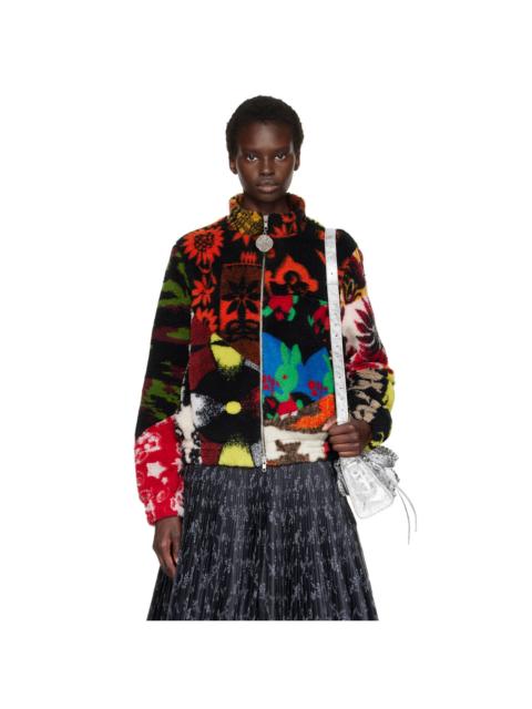 Chopova Lowena Multicolor Patchwork Fitted Fleece Jacket
