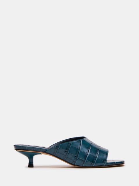 STEVE MADDEN TRINA BLUE CROCODILE