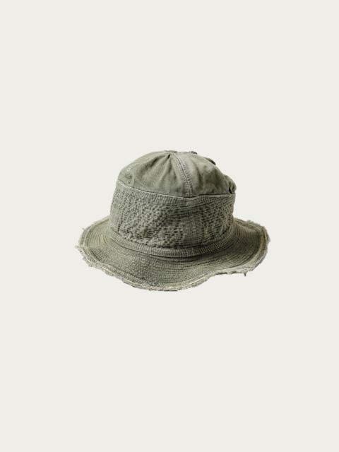 Kapital Chino THE OLD MAN AND THE SEA HAT (CRASH REMAKE) - Khaki