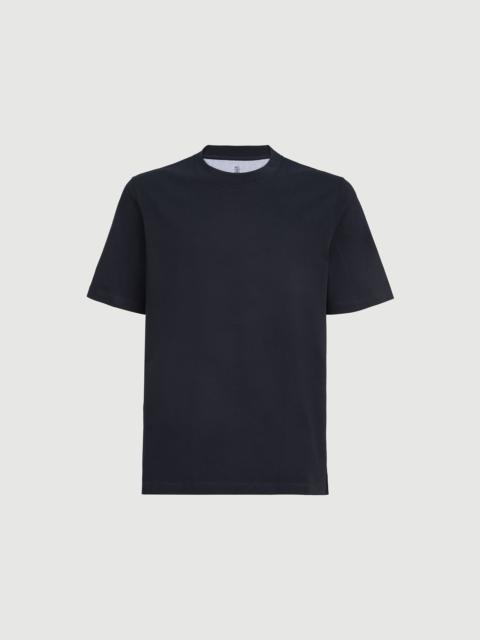 Brunello Cucinelli Cotton jersey V-neck T-shirt