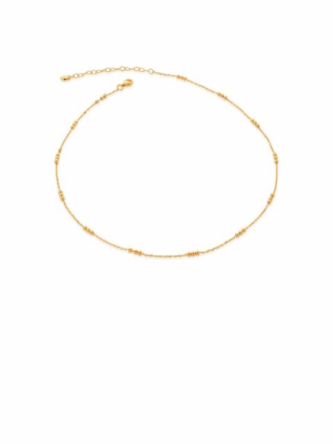 MONICA VINADER Triple Beaded 14-16" choker necklace
