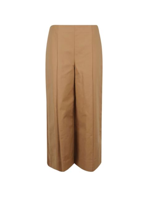 SIMKHAI pressed-crease wide-leg trousers