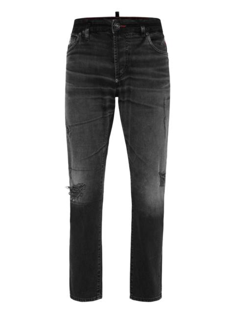 PHILIPP PLEIN distressed jeans