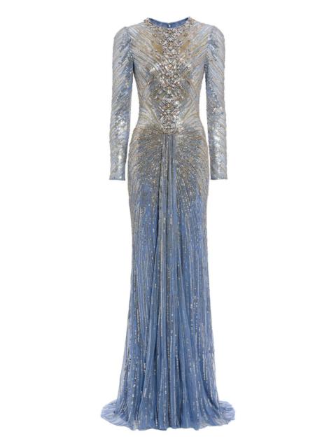 JENNY PACKHAM Wiona sequin-embellished gown