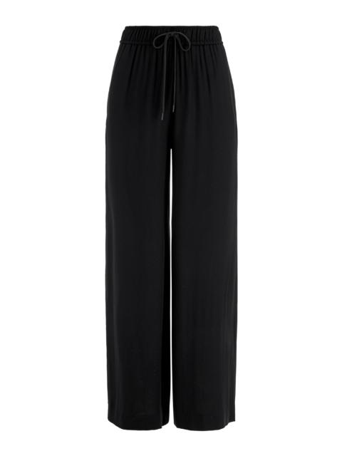 Alice + Olivia SAVETTA HIGH WAISTED WIDE LEG SIDE SLIT PANT