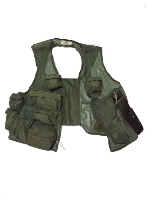 Other Designers Vintage - True 80s military tactical vest mesh knife and  gun slot, rottenhype