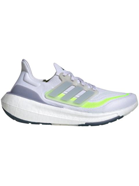 adidas Ultra Boost Light Cloud White Wonder Blue Lucid Lemon (Women's)