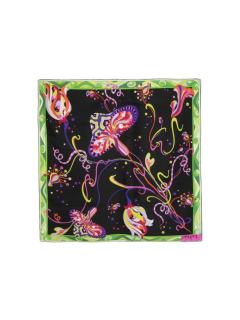 PUCCI graphic-print silk scarf