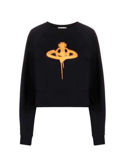 Vivienne Westwood Orb-print cotton sweatshirt