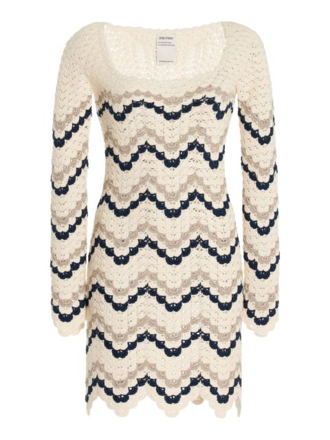 ESCVDO Sumac Cotton Mini Dress multi