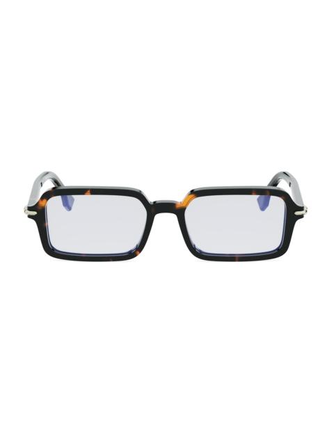 FENDI Women's Fendi Selleria 51MM Rectangular Sunglasses - Havana