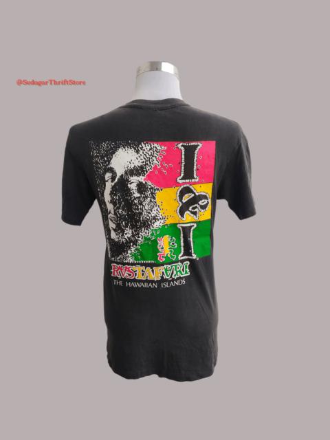 Other Designers Band Tees × Rap Tees × Vintage - Vintage Bob Marley Rastafari Island Roots T-shirt