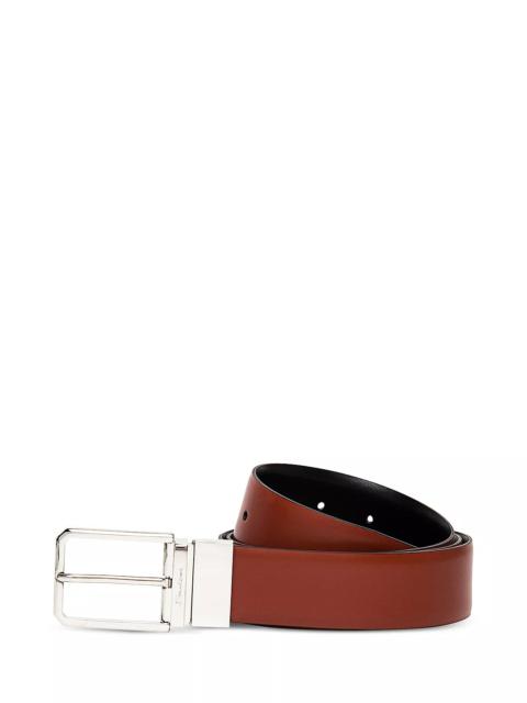 Santoni Men's Reversible Leather Belt