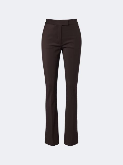 Sportmax Wool-blend flared pants