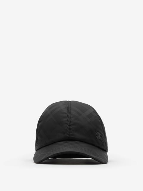 Burberry Check Nylon Baseball Cap