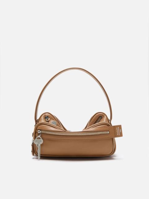 Acne Studios Camero Party Shoulder Bag - Caramel brown