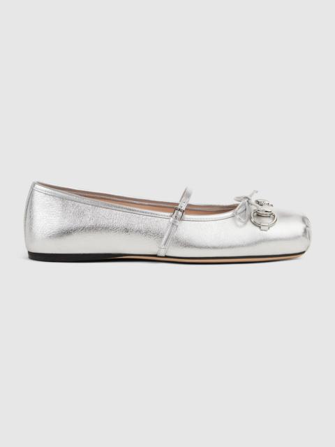 GUCCI Women's Gucci Horsebit ballet flat