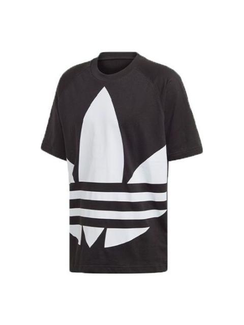 adidas originals MENS Big Trefoil Boxy Tee Black FM9904