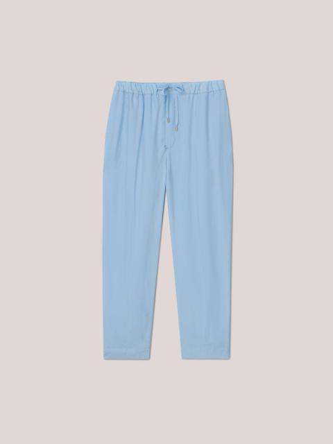Nanushka JAIN - Twill-silk pants - Blue